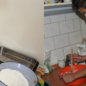 Kuchyňská linka a sporák pro nízkoprah Kuchyňská linka a sporák pro nízkoprah